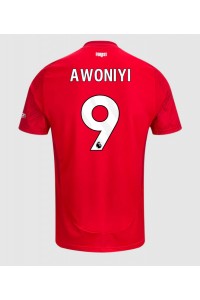 Nottingham Forest Taiwo Awoniyi #9 Voetbaltruitje Thuis tenue 2024-25 Korte Mouw